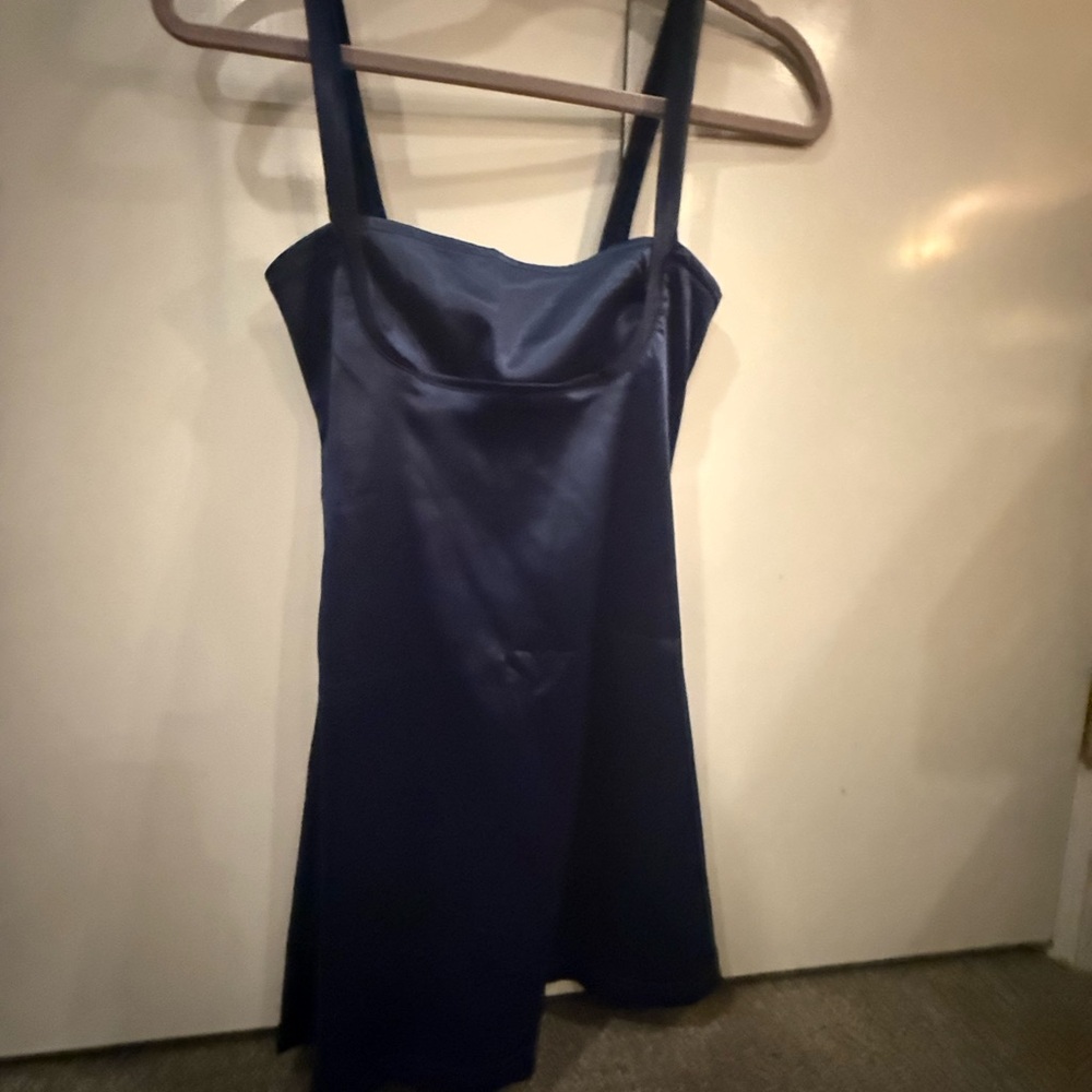 Pretty Navy Blue Dress